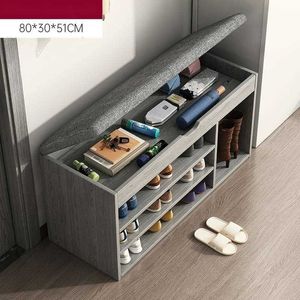 Storage Benches Shoe Storage Organization Rack Bench Padded Seat 10 Cubbies Entryway Bedroom 80cm HKD230823