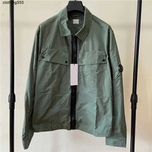 Jaquetas masculinas Mens Jaqueta Casaco Homens Britânicos Camisa Solta Garment Tingido Utilitário Overshirt Primavera Outono Masculino Cardigan Lapela Outerwear Clothesk1r3