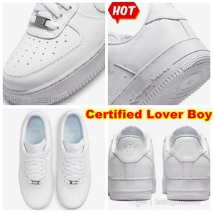 Low 1s Nocta Certified Lover Boy Running Shoes Classic Aubrey Graham Inspired Love You Forever 1 Sneakers Cobalt Tint One White Triple Black Mid High Flyline Trainers