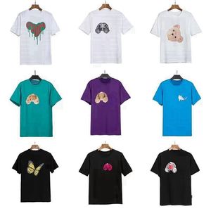 夏のファッションメンズレディースデザイナーTシャツ長袖レターコットンTシャツ服