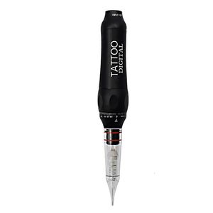 Tattoo Machine Derma Rotary Digital AcidFree Pen för permanenta smink Eyebrows Lips MTS Microblading DIY Kit With Needle 231208