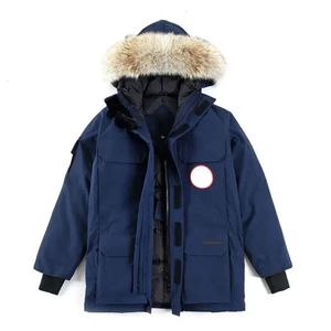 Tasarımcı Down Ceket Kış Sıcak Palto Kanadalı Kaz Günlük Mektup Nakış Dış Moda Bir Toptan Yap 2 Parçalar 1 Toptan Parçalar% 10 Dicount C
