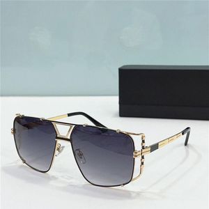 New fashion design sunglasses 9093 big frame hollow square frame punk popular protective glasses uv400 lens goggle275n