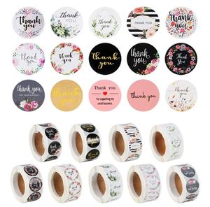 Tack Print Paper Stickers Present Bags Seal Etiketter Scrapbook Handmade Sticker Packing Bag Stickers Chile Decor Y0712224N7380372