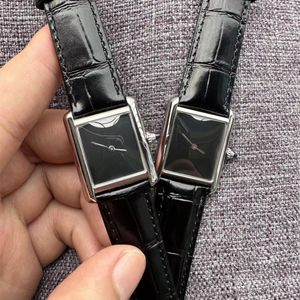 Watch Designer Watch Men's and Women's Imported Quartz Movement Stainless Steel Cow Strap 25/27mm Exquisite Couple Watch