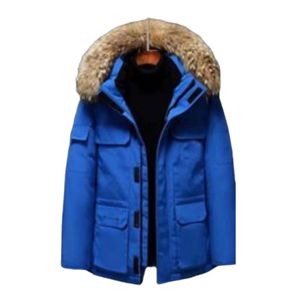 Hot Sell Canada Fashion Outdoor Big and Tall Winter Coat Down Brand Feather Jacket för män och kvinnor Män 4FVPU