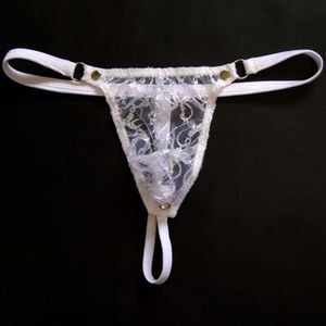 Hot Sexy Lace Thongs Men Sissy Underwear Transparent Male Bikini G Strings Seamless Thong For S Jockstrap Gay