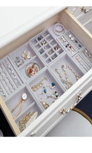Hem DIY Drawer Stuff Divider Finish Box Jewelry Storage Cabinet Jewelery Drawer Organizer Fit Most Room Space1910839