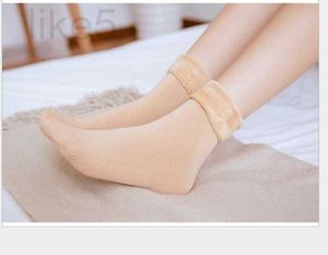 Socks & Hosiery designer Socks for women autumn and winter warm middle tube snow socks unisex thick sports women QH7K