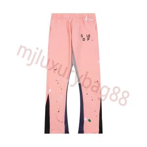 Calças masculinas designer calças esportivas de alta qualidade moda impressa esportes alta jogging múltiplas cores manchadas carta impressão