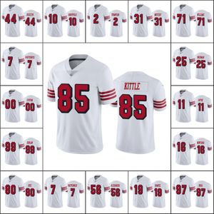 San Francisco'''49ers''men 97 Nick Bosa 44 Kyle Juszczyk 85 George Kittle 19 Deebo Samuel Custom Women Youth Football Jersey