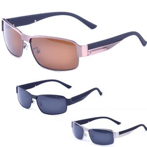 Moda masculina high-end polarizado condução óculos de sol verão esportes óculos de sol caixa pano yj20422255j