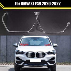 Para bmw x1 f49 2020 2021 2022 drl farol luz guia tira luz de circulação diurna tubo diário cabeça do carro lâmpada emissor tubo