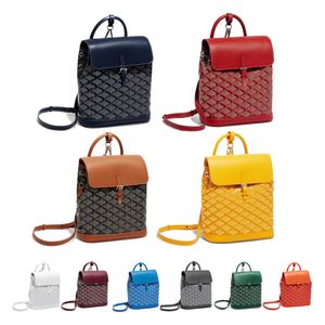 Zaino MINI da donna di alta qualità Luxurys MINI Zaino Cross Body outdoor Alpin Borse tote school mens Designer in pelle Borsa a tracolla con patta monete Portafogli borsa da viaggio weekender