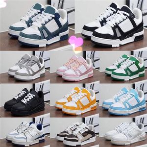 designer skor sneaker scasual skor för män löparskor kalvskinn läder abloh överlagrar tränare utomhusskor tränare sko högkvalitativa plattformskor35-46