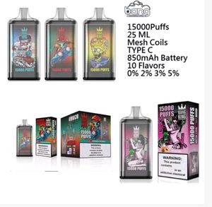 Bang King 15000 15K Puffs E Zigarette gegen Puff 15000 Puffs Vapes Einwegpuff 12000 Rrandm zu Original Bang King 12000 Puffs Einweg -Vape Stift Bang Box 12k Puff 9k