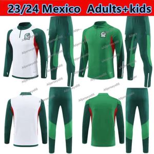 23 24 Mexikansk klubb USA Sportkläder Training Jersey 2023 2024 Ciovany G dos Santos R Sambueza P Aguilar Football Men Kids Sweatwear Set _Soccer Set Jacket