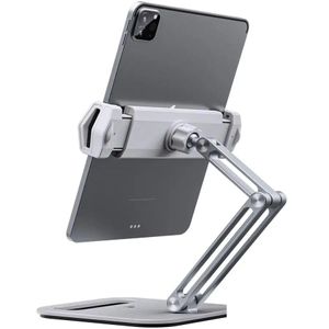 Tablet PC Stands Stand Holder Suporte para telefone de mesa com 2 braços ajustáveis e 360 ° gira dobrável MTI Angle Drop Delivery Computers Ne Otwjt