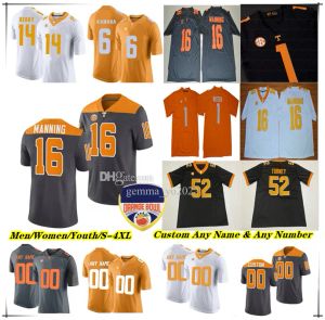 Ncaa College Tennessee Volunteers Football Jersey Joe Milton III Jaylen Wright Jabari Small Dylan Sampson Ramel Keyton Squirrel White Elijah