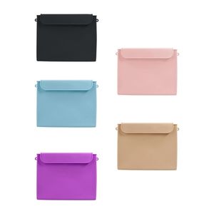 Cosmetic Bags Cases Silicone Makeup Bag Travel Toiletry for Women Portable Beauty Tools and Brushes Organizer 231208