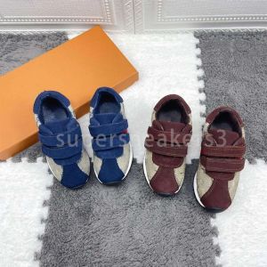 2023 Kids Shoes Designer Casual Toddler Baby Shoe Kid Youth Sneaker Infants Boys Girls Children Black Brands Sneakers size 26-35