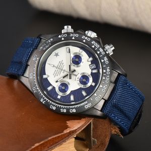 Watchmen 2024 Top na rękę luksusowy zegarek męski kwarc endurance pro avenger chronograph zegarki wiele kolorów skórzane zegarki zegarki szklane zegarek na rękę męską RO-03
