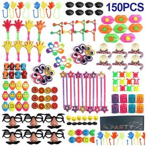 Sonstiges festliches Partyzubehör 150 Stück Geburtstags-Piñata-Füller Verschiedene kleine Spielzeuge Set Kinderspielzeugpreise Spiel Partyzubehör Giveaways G Dhxyc