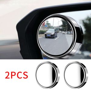 Neue 2Pcs Auto Rückspiegel Sucker Spiegel 360 Blind Spot Spiegel Einstellbare Runde Rahmen Konvexen weitwinkel Klar rückspiegel Hilfs Spiegel