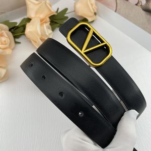 Luxury brand designer belt fashion V letter buckle genuine leather belt High Quality designers casual belts waistband belts for man and womens Dropshipping