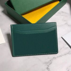 Män kvinnokorthållare Classic Mini Bank Card Holders Credit Small Slim Plånbok WTIH Box314S