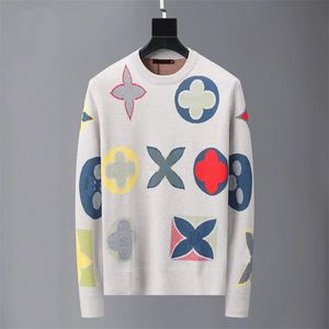 FF New Europe Damen- und Herren-Designer-Pullover, Retro-Klassiker, Luxus-Sweatshirt für Herren, Arm-Buchstaben-Stickerei, Rundhalsausschnitt, bequemer, hochwertiger Pullover