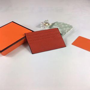 전체 미니 진정한 부드러운 가죽 가죽 얇은 지갑 클래식 카드 홀더를 쉽게 복용하기 쉬운 우수한 품질 Facto2573