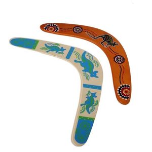 Darts Kangaroo Throwback V Shaped Boomerang Flying Disc Throw Catch Outdoor Game Kids Toys Parent-Child Interactive Props 230720 Dro Dh9Wk