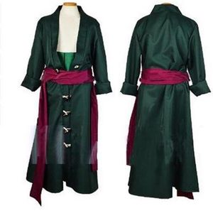 One Piece Roronoa Zoro Cosplay Costume Clothes full set269u