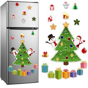 Наклейки на стену Магниты на холодильник Холодильник Автомобильный шкафчик Наклейка на дверь гаража Рождественские декорации Праздничные принадлежности Симпатичные наклейки Pack 231208