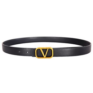 Luxury brand designer V letter buckle genuine leather womens belt designers belt men fashion ceinture buckle mens belts for women designer cintura uomo belts