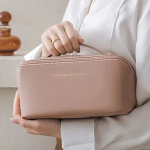 Cosmetic Bags Cases Makeup Organizer Female Toiletry Kit Bag Make Up Case Storage Pouch Luxury Lady Box For Travel Zipp 231208
