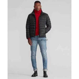 Men's Down Parkas High quality Winter Men Duck Down Coat Ultralight Long Sleeve Puffer RL Jacket ultra thin warm lightweight down jacket CoatL231209