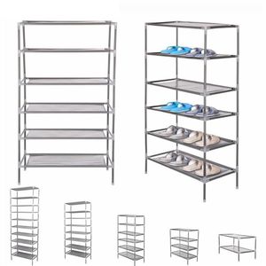 2 4 6 8 10 Tiers Non-Woven Fabric Dustproare Shoe Rack Storage Organizer Cover Cabinet Shelf Cabinet 6 12 18 24 30 Par 201109337P