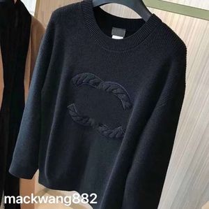 Nuova versione avanzata Maglioni da donna Francia Abbigliamento alla moda Lettera Grafica Ricamo Moda Felpa con cappuccio girocollo Marche di lusso Il maglione supera le magliette