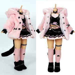 Bebek Aksesuarları DBS Dream Fairy 1/4 BJD Sevimli Kostüm Set Çin Rahat Anime Elbise Rol Yapma 16 inç bebek giysileri SD 231208