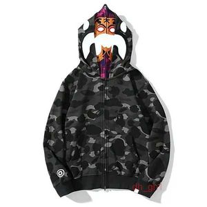 Bapesta herr huva tröja designer bapes hoodie shark hoodie kvinnor svart kamouflage blå apa hoodie 2 lkdk