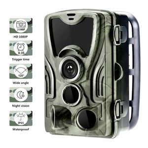 Hunting Cameras HC801A Outdoor Trail Trap Game Camera Infrared Night Vision Wildlife Monitoring Waterproof Cam Take Po Video Recorder 231208