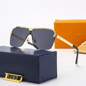 New Classic Designer Sunglasses Fashion Trend 1282 Sun Glasses Anti-Glare Uv400 Casual Eyeglasses For men and Women292E