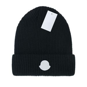 Designer-Winterstrickmütze Beanie Damen Herren dicke warme Wollmütze 10 Farben291G