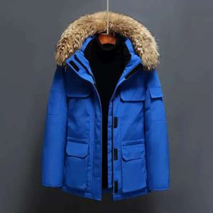 Giacca da uomo Designer Down Canadian Goose Winter Ladies Pie Overcome Cappotto antivento Fashio all'ingrosso 2 pezzi Sconto del 10% J