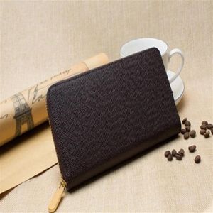 Fashion designer clutch leather wallet with dust bag 60017288i