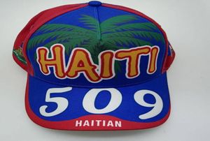 Haiti Male Youth Student Hat Custom Made Name Number Po National Flag Boy Casual Baseball Cap4804599