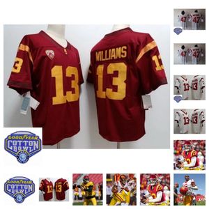 USC Trojans Football Jersey 71 Michael Tarquin 28 Xamarion Gordon 29 Maliki Crawford 19 Jaylin Smith 27 A'Marion Peterson 2 Brenden Rice 89 Ja'Kobi Lane 9 Jackson III III