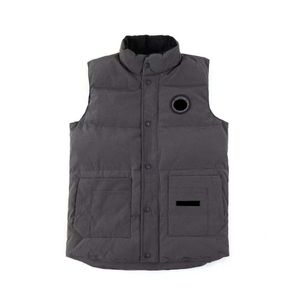 Canadese Usa inverno all'aperto Popolarità Uomo piumini Gilet di lusso smanicato giacche moda Donna Gilet Designer Cappotto Maschile Doudoune Luxe Goose